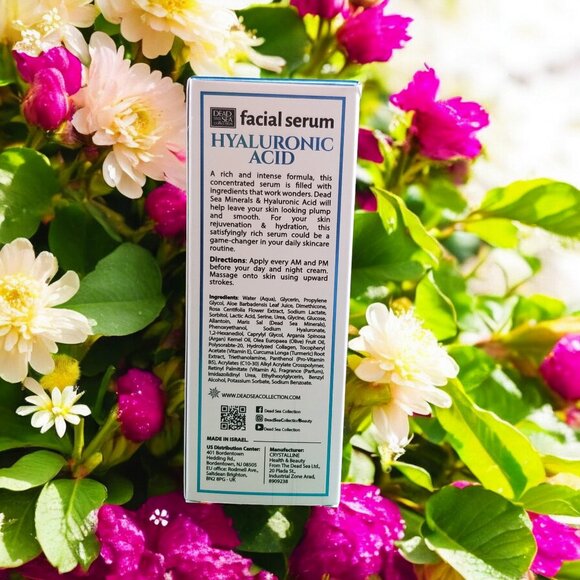Dead Sea Collection Hyaluronic Acid Rejuvenating Facial Serum 1.69 oz 12838 - Picture 6 of 6